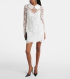 Dolce&Gabbana Lace and satin minidress