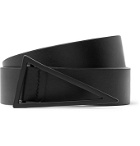 Bottega Veneta - 3cm Leather Belt - Black