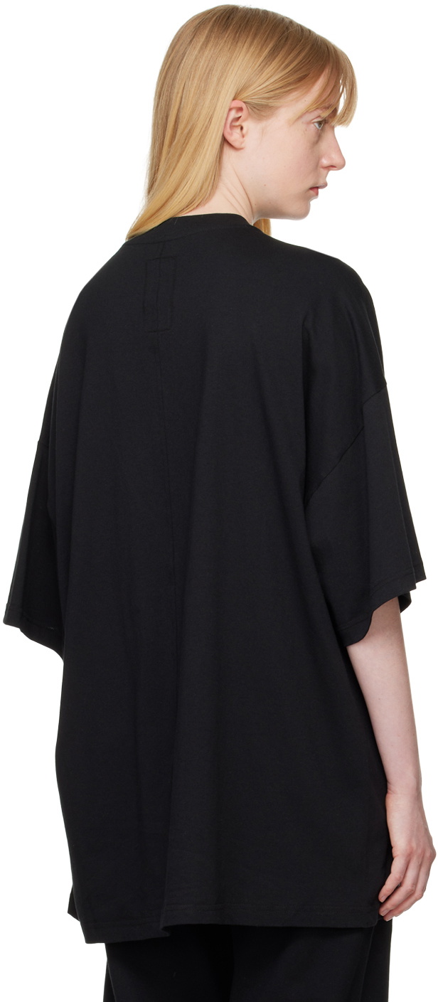 RICK OWENS  Championエディション  Tシャツ Rick Owens Black Champion Edition Tommy T-Shirt Rick Owens