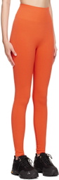 OTTI Orange Biodegradable Nylon Sport Leggings