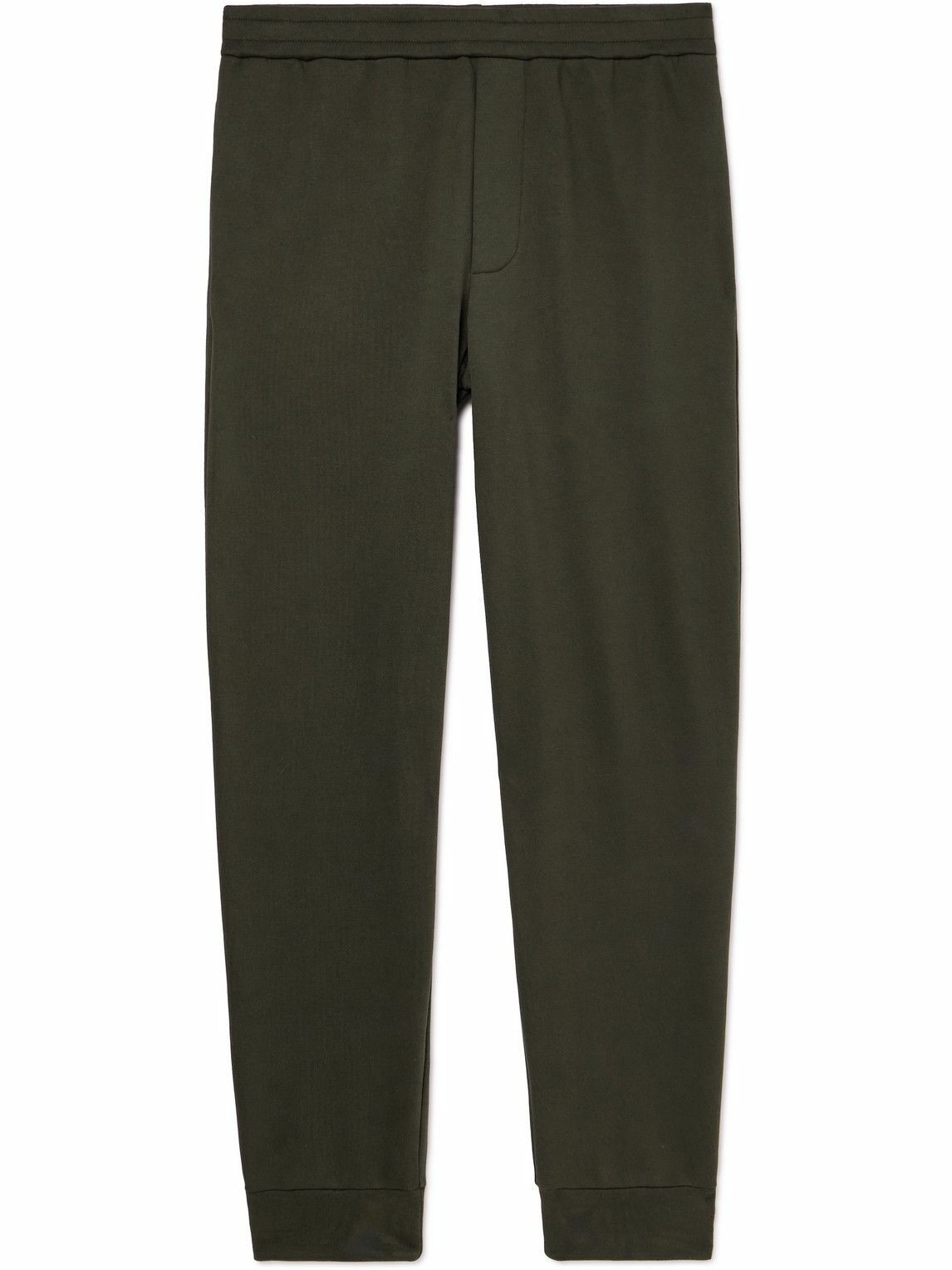 The Row - Edgar Tapered Cotton-Jersey Sweatpants - Gray The Row