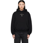 MM6 Maison Margiela Black Logo Hoodie