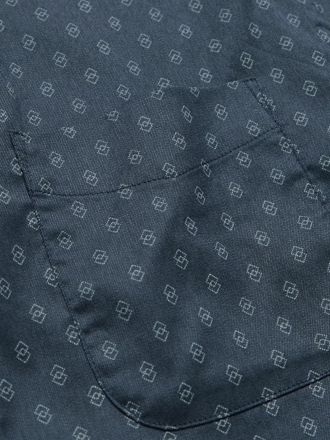 Faherty - Movement Printed Supima Cotton-Blend Shirt - Blue