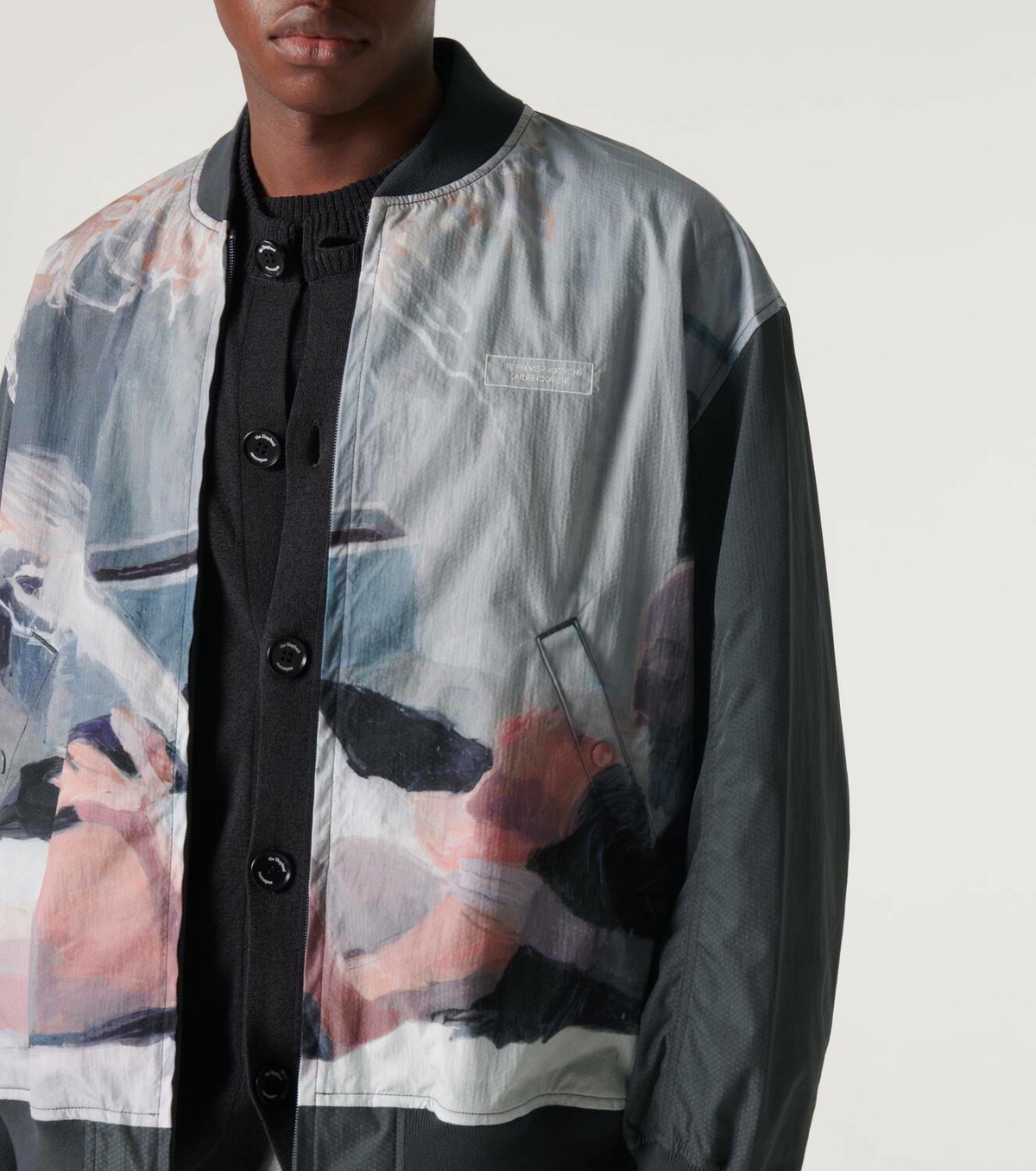 UNDERCOVER 24SS HelenVerhoevenボンバージャケット Undercover x Helen Verhoeven printed bomber jacket Undercover