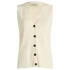 Anine Bing Women's Lawrence Knit Vest in Ivory