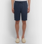 Onia - Tom Slim-Fit Linen Drawstring Cargo Shorts - Men - Navy