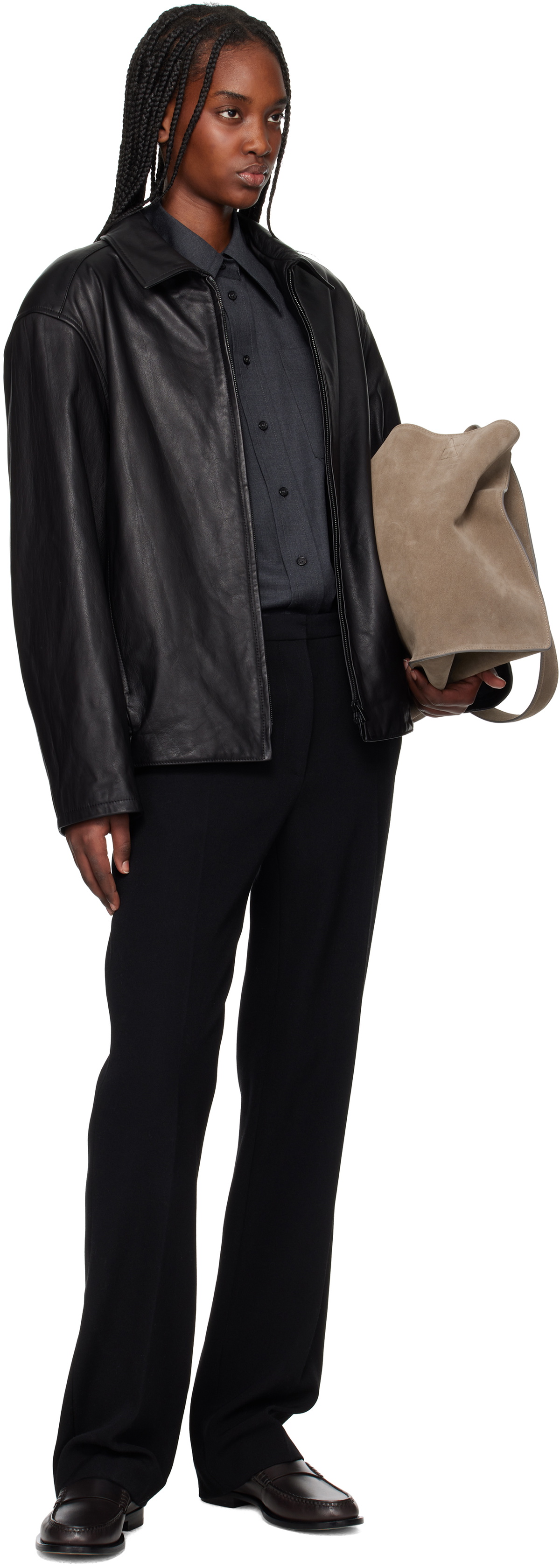 Fear of God Black Rider Leather Jacket