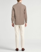 Agnona Mens Shirt Taupe