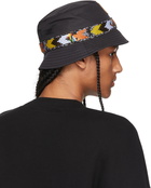Palm Angels Black & Multicolor Missoni Edition Heritage Bucket Hat