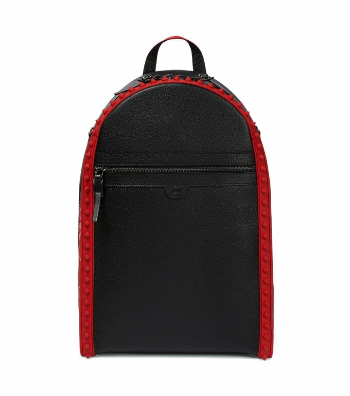 Photo: Christian Louboutin - Backparis leather backpack