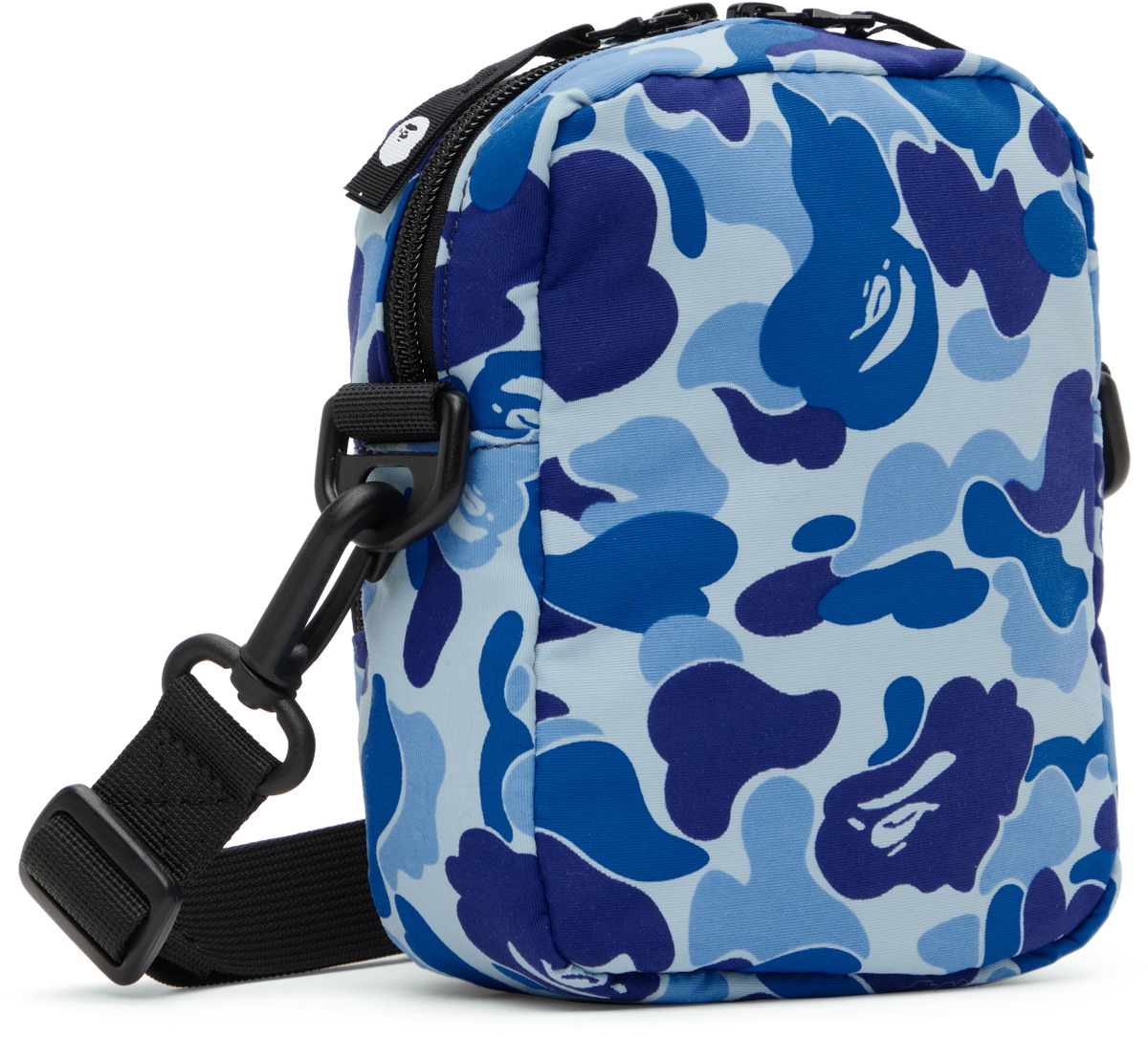 BAPE Blue ABC Camo Mini Shark Bag A Bathing Ape