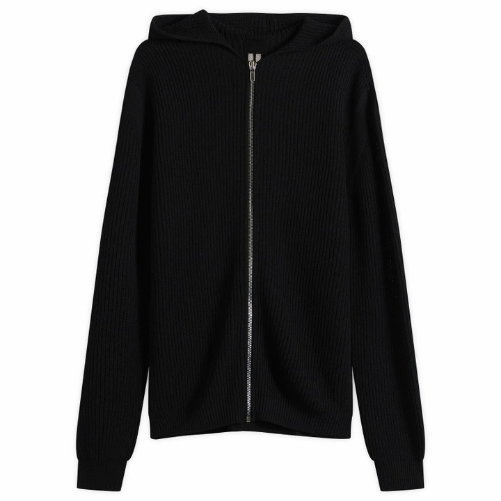 Photo: Rick Owens Men's Zipped Hoodie in Black