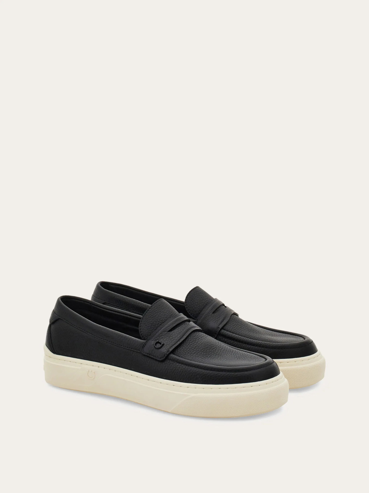 Ferragamo Mens Hybrid sneaker in Black