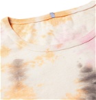 MCQ - Unity Appliquéd Tie-Dyed Cotton-Jersey T-Shirt - Pink