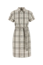 Burberry Embroidered Poplin Shirt Dress
