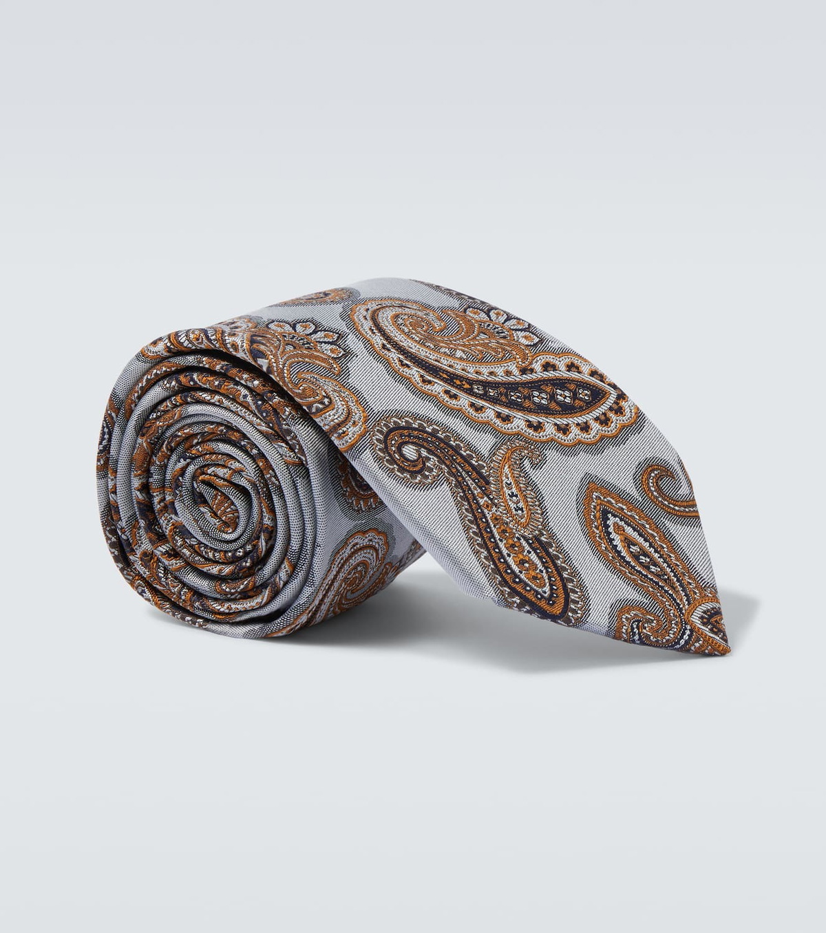 Etro Paisley silk jacquard tie