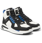 Balmain - B-Ball Leather Sneakers - Multi