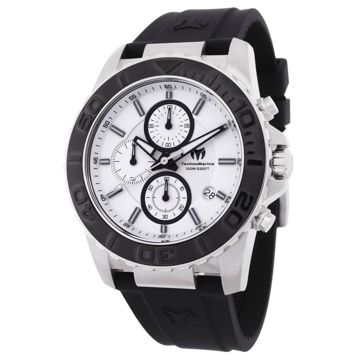 Technomarine Sea Chronograph Quartz Silver Dial Mens Watch TM-725004