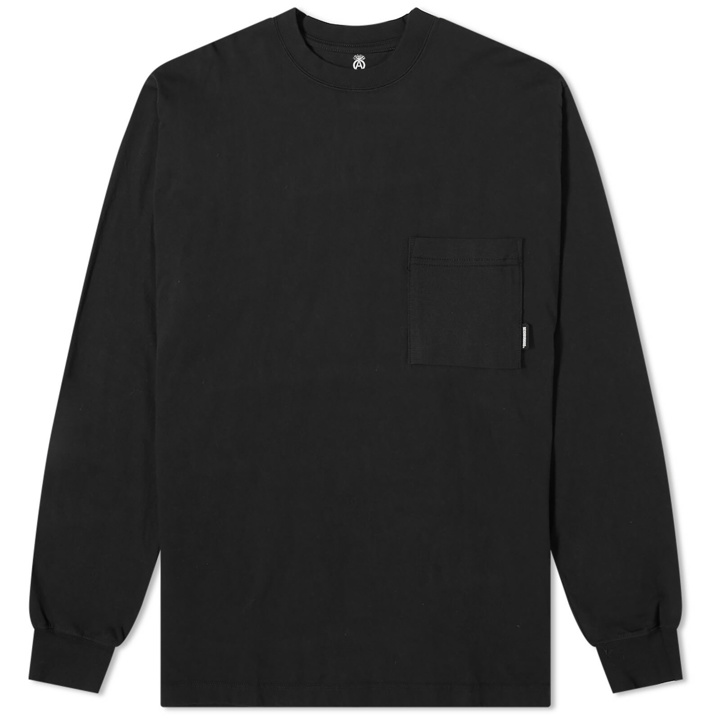 Photo: Neighborhood Men's SRL Long Sleeve Sheltech 1 T-Shirt in Black