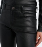 Stouls Dean flared leather pants