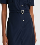 McQueen Belted shirt dress