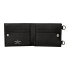 Valentino Black Valentino Garavani VLogo Neck Wallet Bag