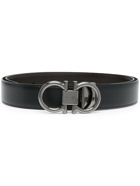 FERRAGAMO - Gancini Leather Reversible Belt