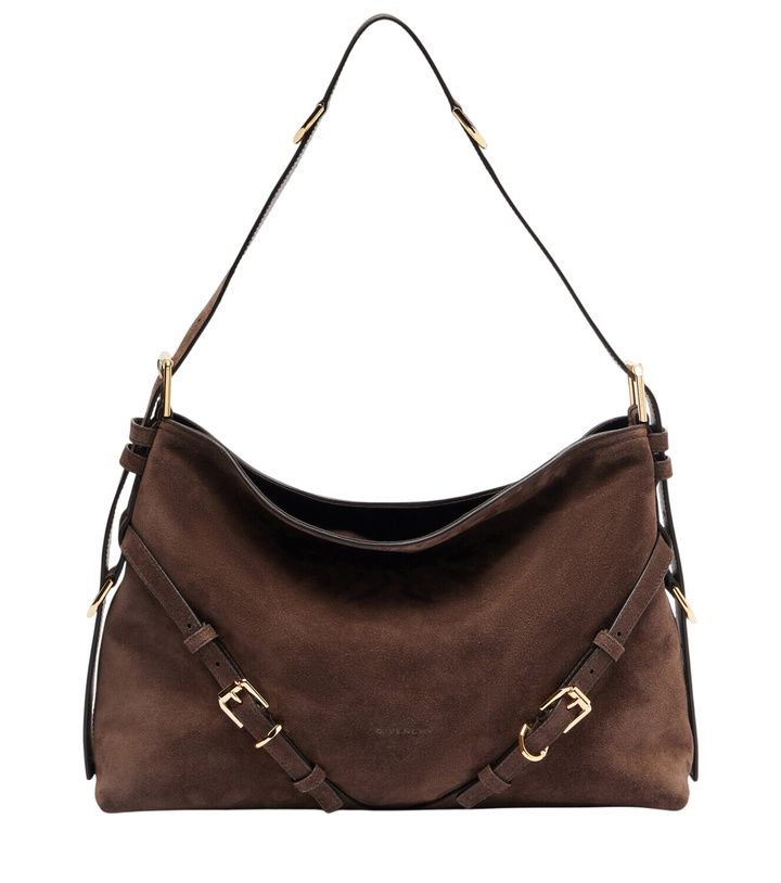 Photo: Givenchy Voyou Medium suede shoulder bag