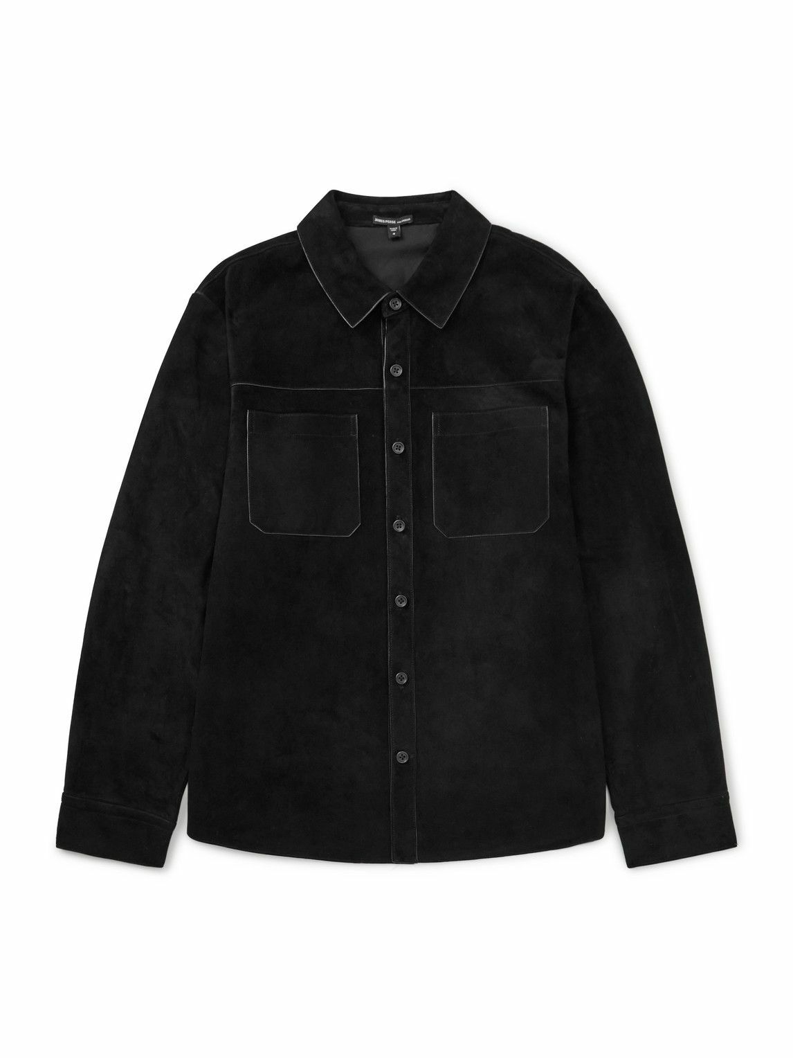 James Perse - Shawl-Collar Cotton-Blend Cardigan - Black James Perse