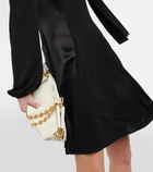 Loewe - Lavaliere satin dress