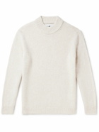 NN07 - Nick 6367 Merino Wool-Blend Mock-Neck Sweater - Neutrals