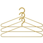 HAY Colour Hanger - Set of 3 in Dijon 