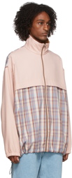 Acne Studios Pink Check Jacket