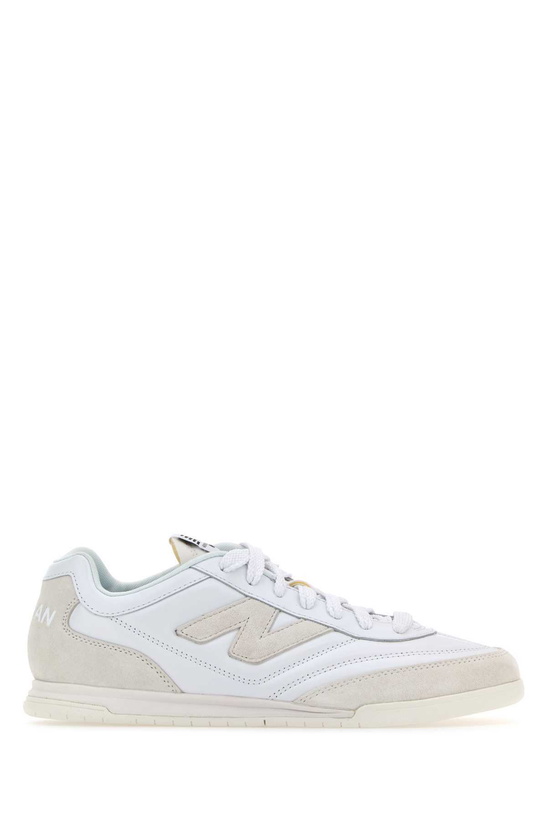 Photo: White Leather Junya Watanabe X New Balance Sneakers