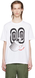PS by Paul Smith White Graphic T-Shirt