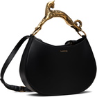 Lanvin Black Cat Leather Bag