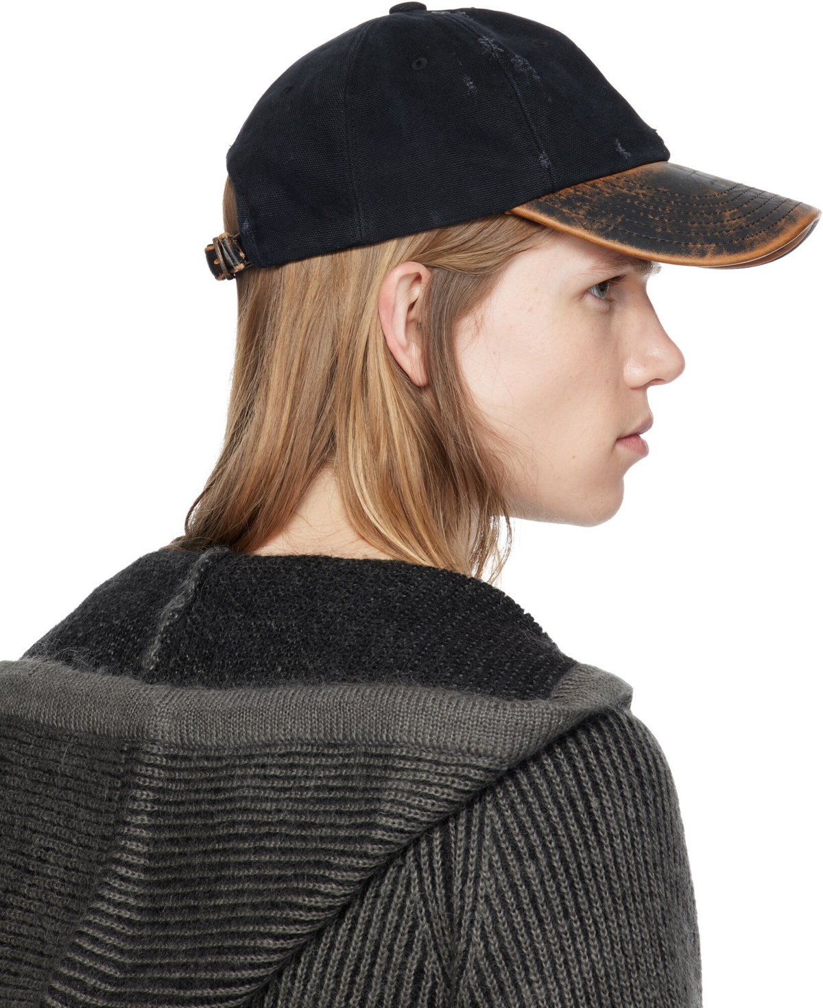 MMIC Black Patina Brim Cap