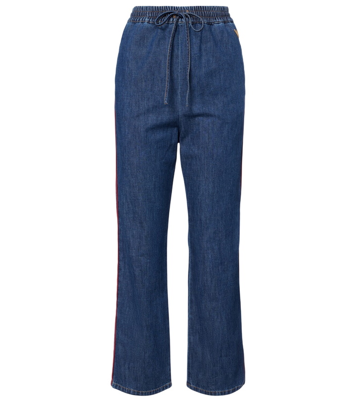 Photo: Valentino VGold straight jeans