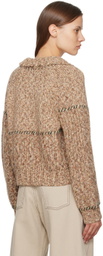 Henrik Vibskov Brown Stitch Cardigan