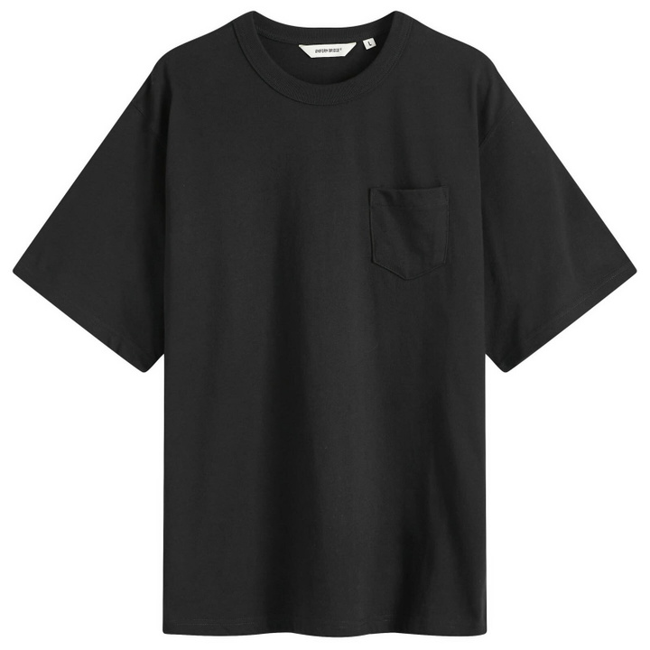 Photo: Uniform Bridge Men's Heavyweight Pocket T-Shirt in Black