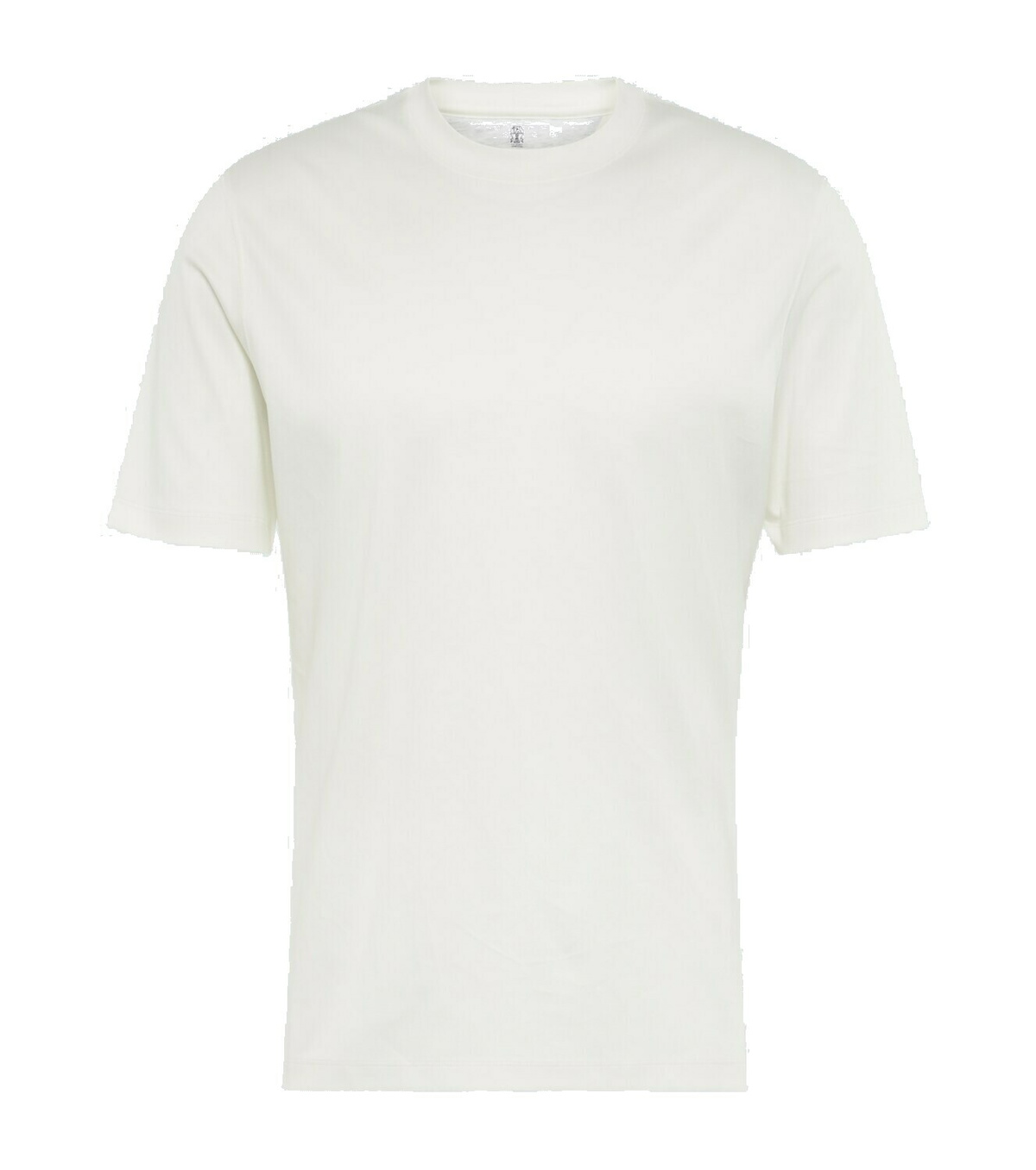 Brunello Cucinelli Gray Elastane T-Shirt