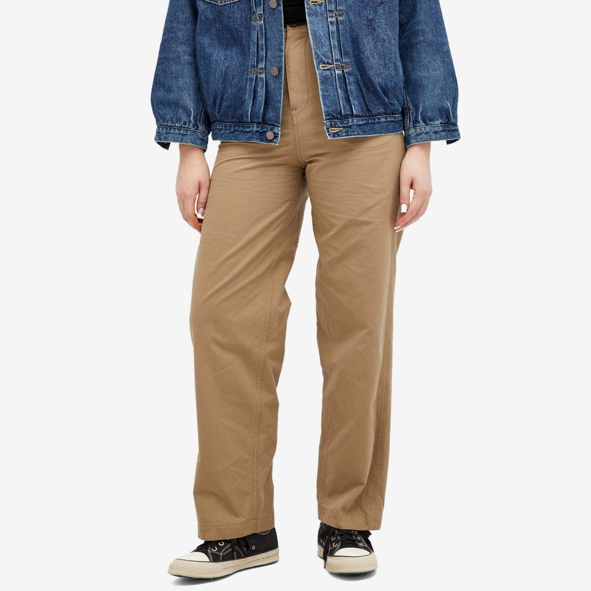 Visvim Women's Chino Pants in Beige