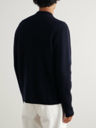 Allude - Virgin Wool and Cashmere-Blend Bomber Jacket - Blue