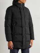 Herno - Slim-Fit Quilted Shell Hooded Down Parka - Black