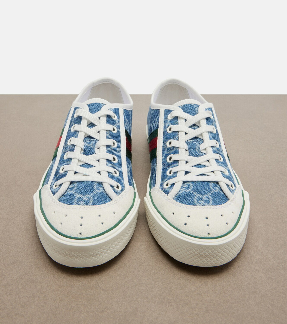Gucci Gucci Tennis 1977 GG denim sneakers