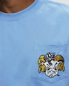 Mitchell & Ness Ncaa Premium Pocket Tee North Carolina Blue - Mens - Shortsleeves/Team Tees