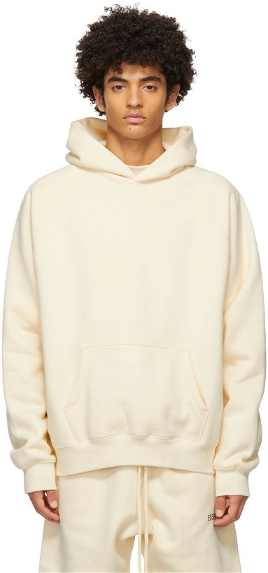 Photo: Essentials Off-White Pullover Hoodie