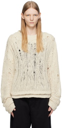 AIREI Off-White Layered Sweater