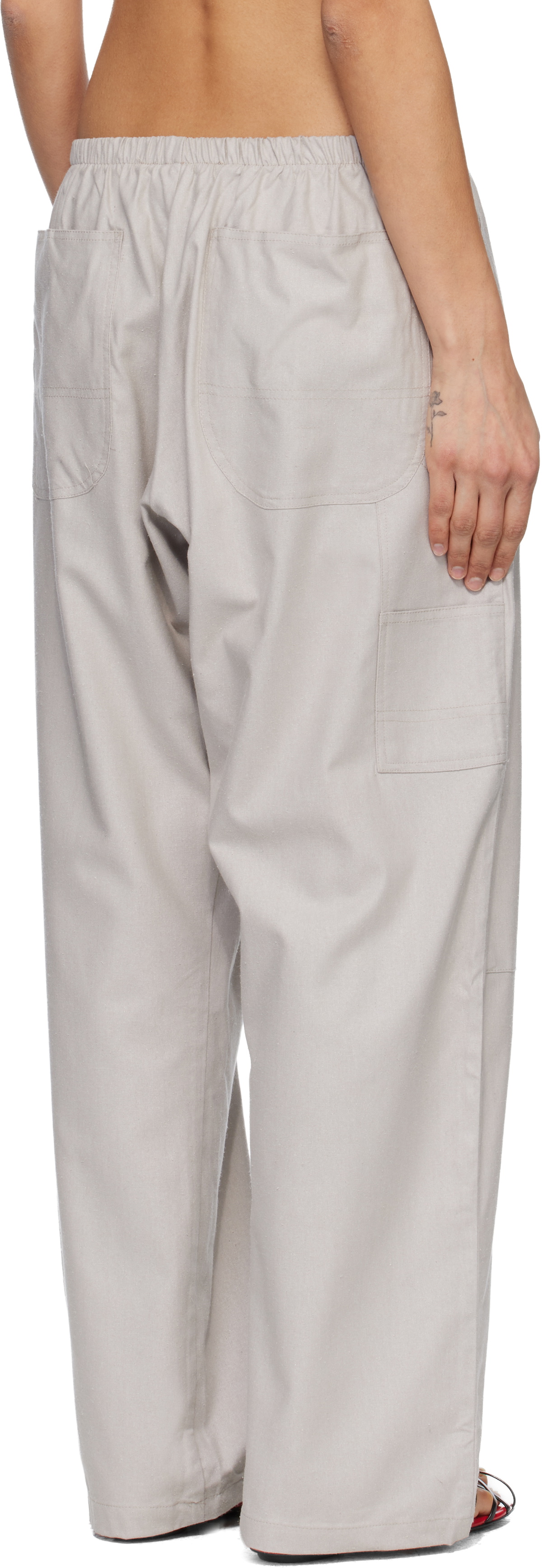 Baserange Taupe Gren Lounge Pants