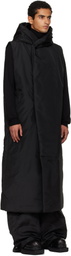Rick Owens DRKSHDW Black Concordians Hooded Vest